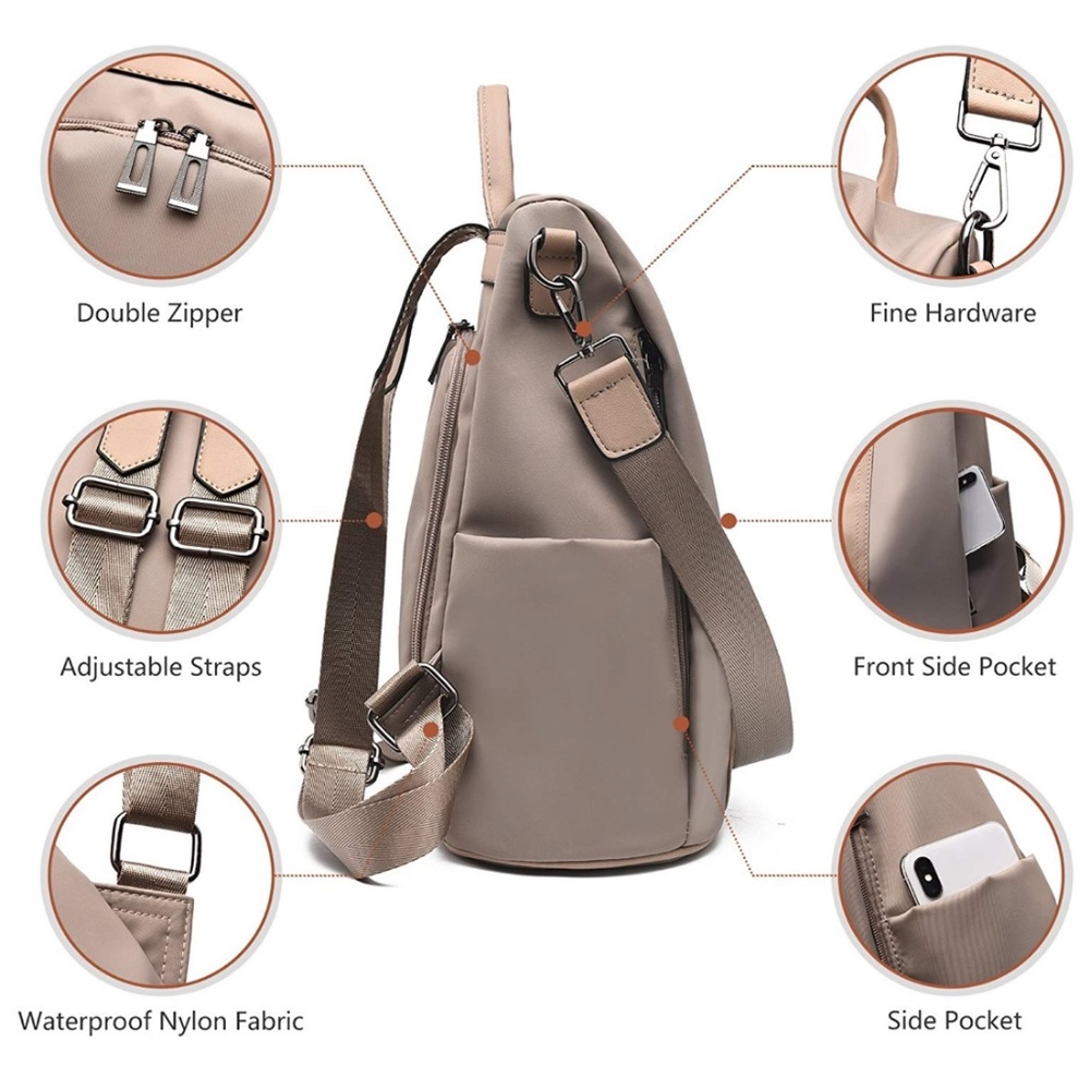 Leather Backpack - Picture 5 of 7